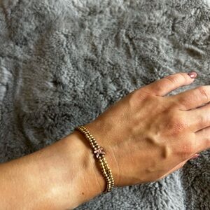 BaubleBar K Beaded Bracelet